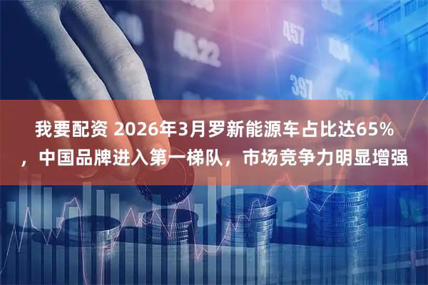 我要配资 2026年3月罗新能源车占比达65%，中国品牌进入第一梯队，市场竞争力明显增强